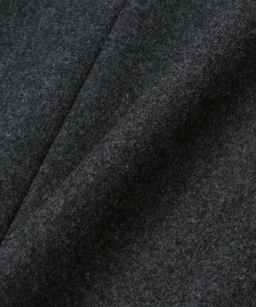 SHIPS（シップス）の「【SHIPS別注】MACKINTOSH: HUMBIE SL メルトン コート（ステンカラーコート・メンズ・ネイビー/ダークグレー・38/36）」の18枚目の写真