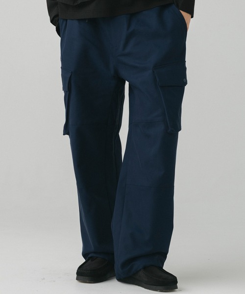+phenix(プラスフェニックス)の「+phenix(プラスフェニックス)COTTON-LIKE CARGO PANTS コットンライク カーゴパンツ / WINDSTOPPER PRODUCTS BY GORE-TEX LABS(カーゴパンツ・メンズ・チャコール/ネイビー/ブラウン・L/M)」の1枚目の写真