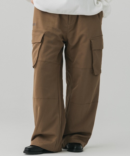 +phenix(プラスフェニックス)の「+phenix(プラスフェニックス)COTTON-LIKE CARGO PANTS コットンライク カーゴパンツ / WINDSTOPPER PRODUCTS BY GORE-TEX LABS(カーゴパンツ・メンズ・チャコール/ネイビー/ブラウン・L/M)」の3枚目の写真
