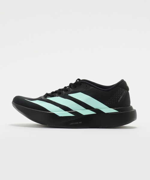 adidas(アディダス)の「adidas ADIZERO EVO SL WOVEN W KI4253(スニーカー・レディース・ブラック・24.5cm/24cm/23.5cm/23cm)」の1枚目の写真