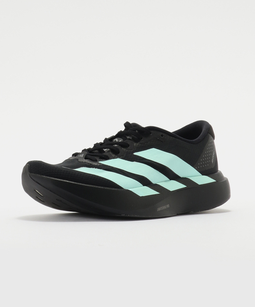 adidas(アディダス)の「adidas ADIZERO EVO SL WOVEN W KI4253(スニーカー・レディース・ブラック・24.5cm/24cm/23.5cm/23cm)」の2枚目の写真