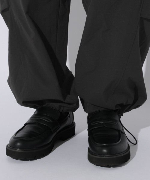 LAKOLE(ラコレ)の「ピーチパラシュートパンツ / 1070210(その他パンツ・メンズ・ブラック/ベージュ・LARGE/MEDIUM)」の4枚目の写真