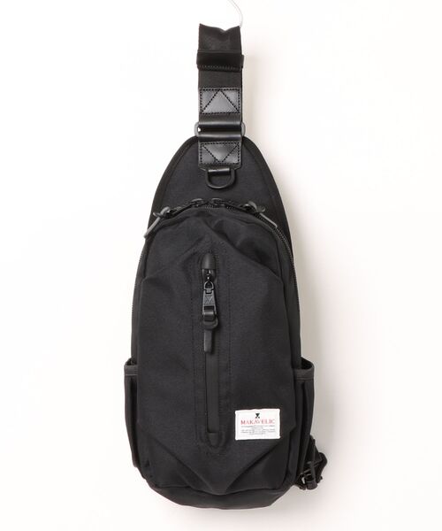 MAKAVELIC(マキャベリック)の「【SB】【MAKAVELIC】【COCOON 4 BODY BAG / ボディバッグ】(ボディバッグ/ウエストポーチ・メンズ・ブラック・FREE)」の1枚目の写真