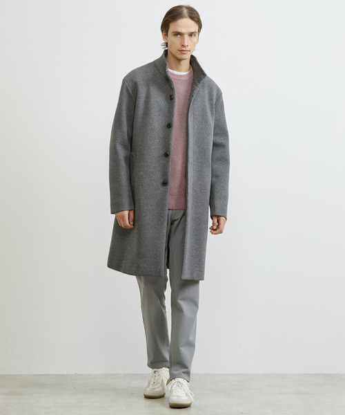 MEN'S MELROSE（メンズメルローズ）の「ソフトサーモツイル裏起毛5ポケットパンツ / ストレッチ（その他パンツ・メンズ・ベージュ/チャコールグレー/ネイビー/グレー・3/4/5/2）」の18枚目の写真