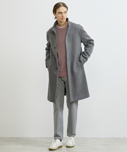 MEN'S MELROSE（メンズメルローズ）の「ソフトサーモツイル裏起毛5ポケットパンツ / ストレッチ（その他パンツ・メンズ・ベージュ/チャコールグレー/ネイビー/グレー・3/4/5/2）」の17枚目の写真