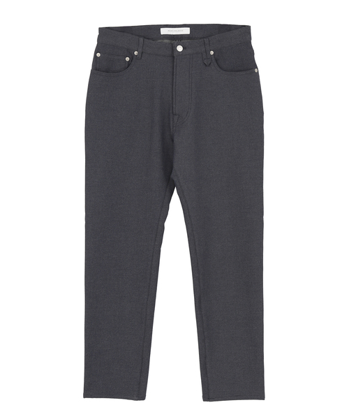 MEN'S MELROSE（メンズメルローズ）の「ソフトサーモツイル裏起毛5ポケットパンツ / ストレッチ（その他パンツ・メンズ・ベージュ/チャコールグレー/ネイビー/グレー・3/4/5/2）」の10枚目の写真