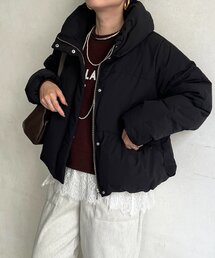 カシュネックストレッチダウン