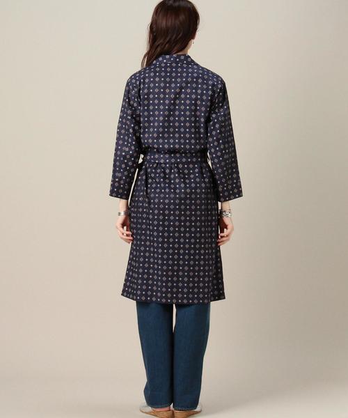 BEAUTY&YOUTH UNITED ARROWS(ビューティーアンドユースユナイテッドアローズ)の「BY コモン パジャマガウン◆(その他アウター・レディース・ホワイト/ネイビー・FREE)」の11枚目の写真