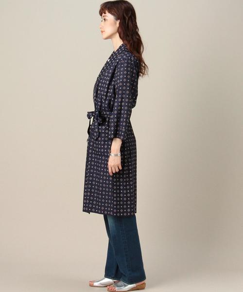 BEAUTY&YOUTH UNITED ARROWS(ビューティーアンドユースユナイテッドアローズ)の「BY コモン パジャマガウン◆(その他アウター・レディース・ホワイト/ネイビー・FREE)」の13枚目の写真
