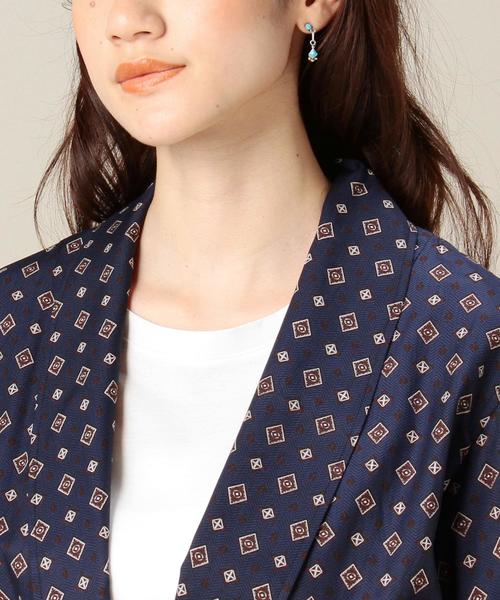 BEAUTY&YOUTH UNITED ARROWS(ビューティーアンドユースユナイテッドアローズ)の「BY コモン パジャマガウン◆(その他アウター・レディース・ホワイト/ネイビー・FREE)」の15枚目の写真