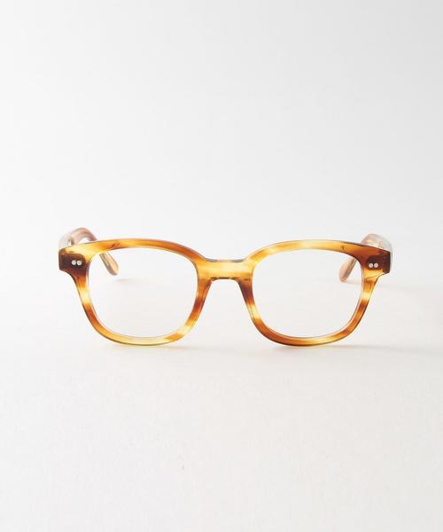 Steven Alan（スティーブンアラン）の「＜STEVEN ALAN OPTICAL＞ LEWIS SHAPE/ｱｲｳｪｱ（メガネ・メンズ・ブラウン/ダークブラウン/ダークグリーン・フリー）」の2枚目の写真