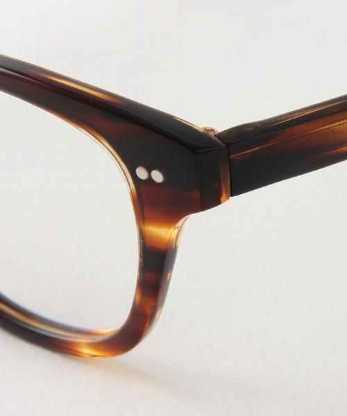 Steven Alan（スティーブンアラン）の「＜STEVEN ALAN OPTICAL＞ LEWIS SHAPE/ｱｲｳｪｱ（メガネ・メンズ・ブラウン/ダークブラウン/ダークグリーン・フリー）」の7枚目の写真