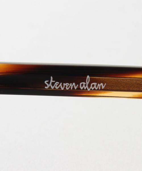 Steven Alan（スティーブンアラン）の「＜STEVEN ALAN OPTICAL＞ LEWIS SHAPE/ｱｲｳｪｱ（メガネ・メンズ・ブラウン/ダークブラウン/ダークグリーン・フリー）」の10枚目の写真