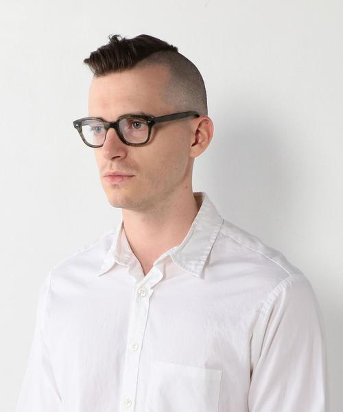 Steven Alan（スティーブンアラン）の「＜STEVEN ALAN OPTICAL＞ LEWIS SHAPE/ｱｲｳｪｱ（メガネ・メンズ・ブラウン/ダークブラウン/ダークグリーン・フリー）」の9枚目の写真