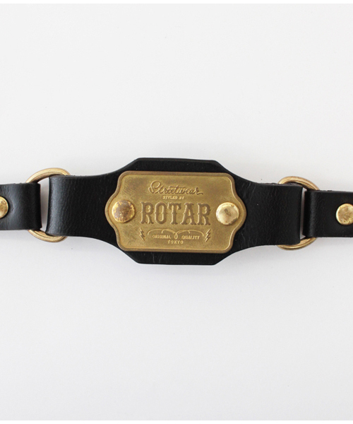 ROTAR（ローター）の「Work plate Bracelet / ブレスレット / ブッテーロレザー（ブレスレット・メンズ・ブラウン/グリーン/ブルー/レッド/ブラック・FREE）」の6枚目の写真