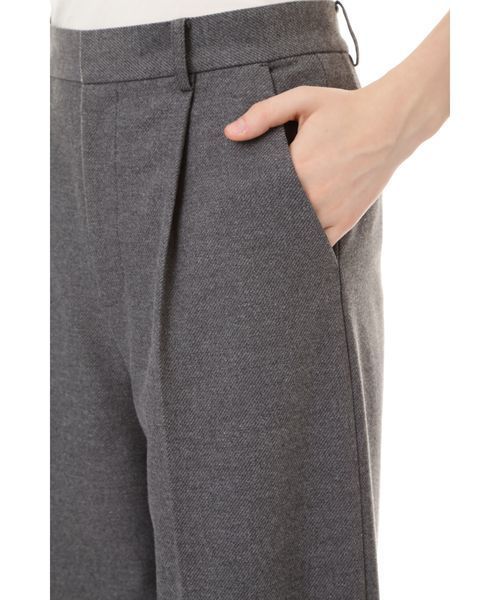 22 OCTOBRE（ヴァンドゥ－オクトーブル）の「【Oggi 12月号掲載】Ｔ／Ｒカルゼ両面起毛パンツ（その他パンツ・レディース・ブラック/ベージュ/グレー・40/38/36）」の7枚目の写真