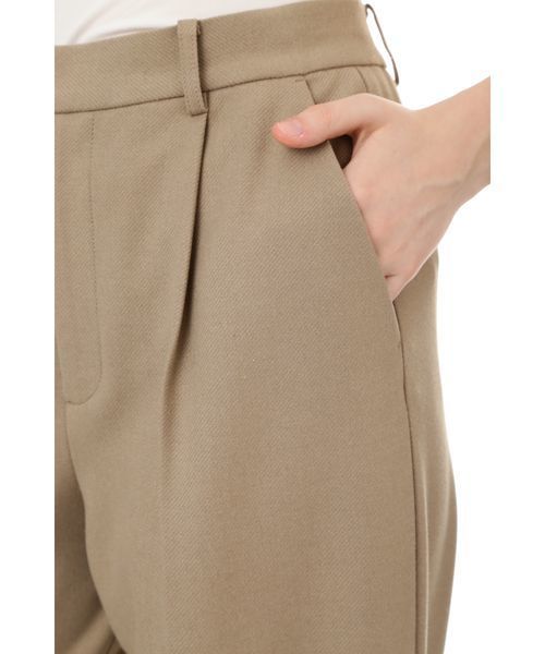 22 OCTOBRE（ヴァンドゥ－オクトーブル）の「【Oggi 12月号掲載】Ｔ／Ｒカルゼ両面起毛パンツ（その他パンツ・レディース・ブラック/ベージュ/グレー・40/38/36）」の17枚目の写真