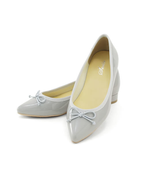 SESTO（セスト）の「ローヒールポインテッドトゥバレエシューズバレエパンプス（パンプス・レディース・ブラック系その他/ライトグレー/テラコッタ/ピンク/レッド/ネイビー/イエロー/パイソン/ブラック/ベージュ/ホワイト・23.5cm/22.5cm/24.5㎝/22.0cm/23.0cm/25.5cm/24.0cm）」の20枚目の写真