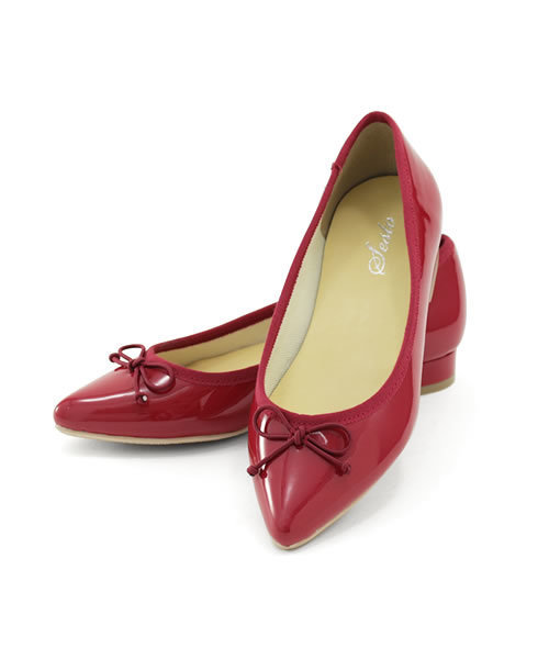 SESTO（セスト）の「ローヒールポインテッドトゥバレエシューズバレエパンプス（パンプス・レディース・ブラック系その他/ライトグレー/テラコッタ/ピンク/レッド/ネイビー/イエロー/パイソン/ブラック/ベージュ/ホワイト・23.5cm/22.5cm/24.5㎝/22.0cm/23.0cm/25.5cm/24.0cm）」の16枚目の写真