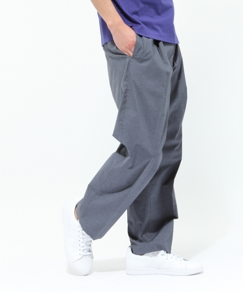 LAKOLE(ラコレ)の「TCストレッチワイドパンツ / LAKOLE(その他パンツ・メンズ・ネイビー/ベージュ/オリーブ・MEDIUM/LARGE/SMALL)」の3枚目の写真