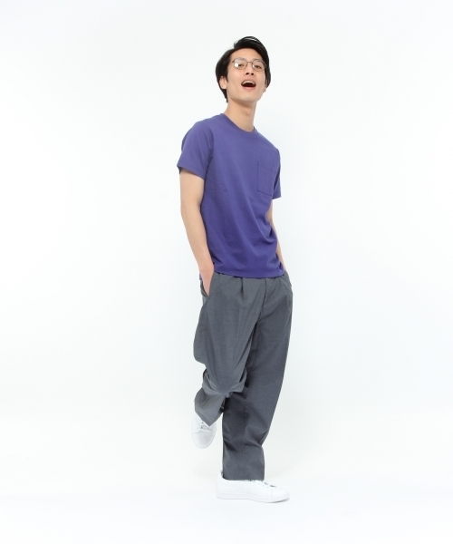 LAKOLE(ラコレ)の「TCストレッチワイドパンツ / LAKOLE(その他パンツ・メンズ・ネイビー/ベージュ/オリーブ・MEDIUM/LARGE/SMALL)」の14枚目の写真