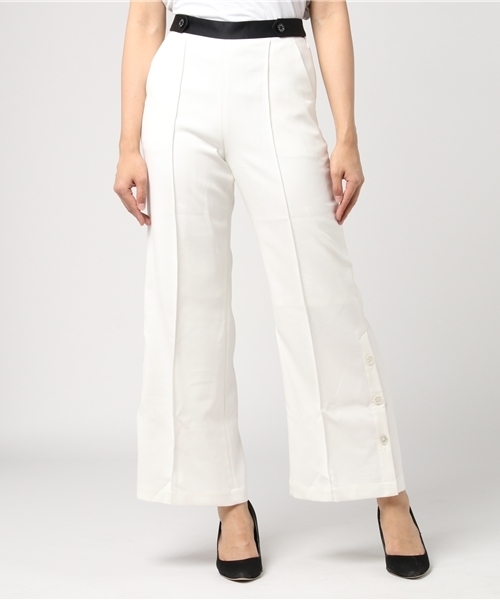 LOVELESS（ラブレス）の「【LOVELESS】WOMENS サイドスリットワイドパンツ（その他パンツ・レディース・オフホワイト・34/36）」の11枚目の写真