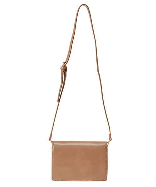 Color（カラー）の「スクエアーショルダーバッグ（ショルダーバッグ・レディース・グレー/ベージュ/ブラック・FREE）」の6枚目の写真