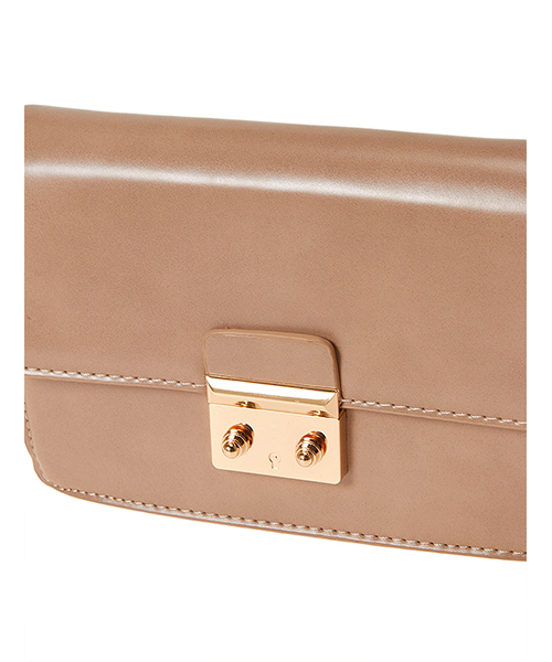 Color（カラー）の「スクエアーショルダーバッグ（ショルダーバッグ・レディース・グレー/ベージュ/ブラック・FREE）」の8枚目の写真