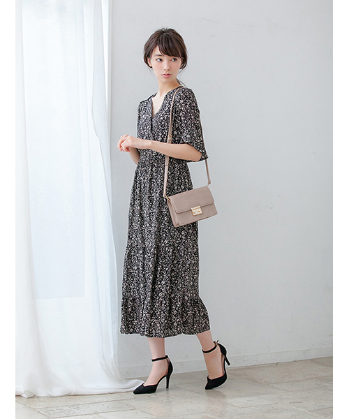 Color（カラー）の「スクエアーショルダーバッグ（ショルダーバッグ・レディース・グレー/ベージュ/ブラック・FREE）」の16枚目の写真