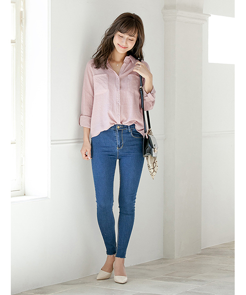 Color（カラー）の「スクエアーショルダーバッグ（ショルダーバッグ・レディース・グレー/ベージュ/ブラック・FREE）」の17枚目の写真