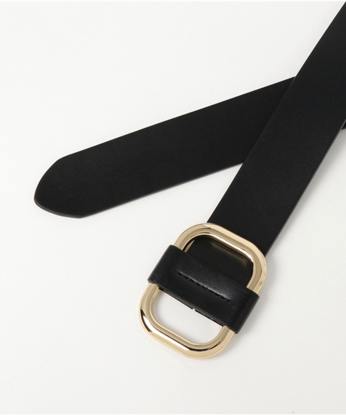 laboratory work（ラボラトリーワーク）の「レザーベルト（ベルト・レディース・ブラック/ブラウン・MEDIUM）」の3枚目の写真