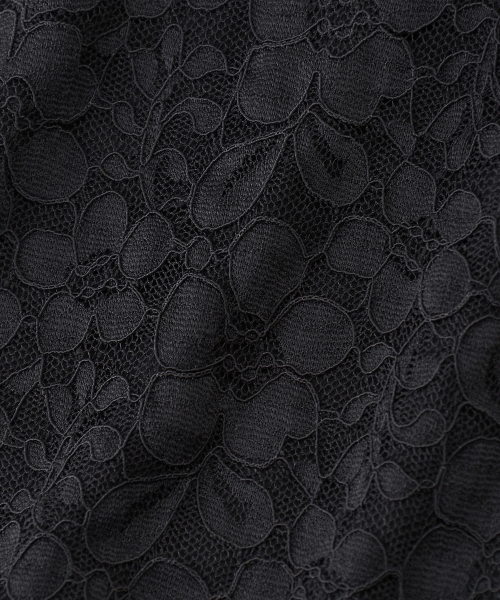 MAJESTIC LEGON（マジェスティックレゴン）の「【WEB限定価格】コードレースVプルオーバー（Tシャツ/カットソー・レディース・ボルドー/ブラック/アイボリー・MEDIUM/SMALL）」の20枚目の写真