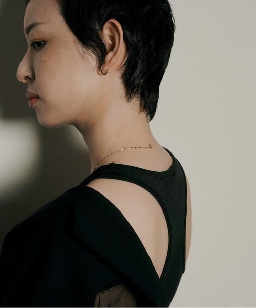 K10フラワーエクレアチェーン ネックレス（ネックレス）｜Jewel closet