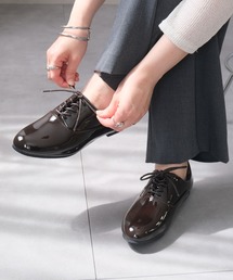 【SS-3Lサイズ展開！】軽量レースアップ フラット シューズ