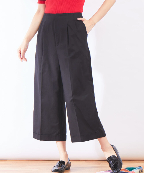 Abahouse Devinette（ドゥヴィネット）の「ハイウエストマッキンパンツ（その他パンツ・レディース・ネイビー/ベージュ/ブラック/オレンジ/ホワイト・38/36/40）」の4枚目の写真