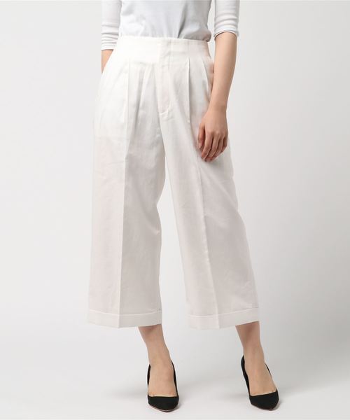 Abahouse Devinette（ドゥヴィネット）の「ハイウエストマッキンパンツ（その他パンツ・レディース・ネイビー/ベージュ/ブラック/オレンジ/ホワイト・38/36/40）」の2枚目の写真