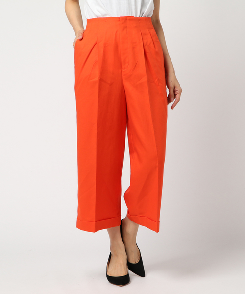 Abahouse Devinette（ドゥヴィネット）の「ハイウエストマッキンパンツ（その他パンツ・レディース・ネイビー/ベージュ/ブラック/オレンジ/ホワイト・38/36/40）」の5枚目の写真