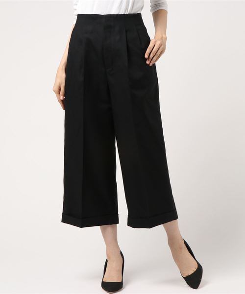 Abahouse Devinette（ドゥヴィネット）の「ハイウエストマッキンパンツ（その他パンツ・レディース・ネイビー/ベージュ/ブラック/オレンジ/ホワイト・38/36/40）」の3枚目の写真