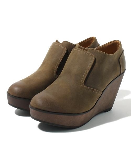 Another Edition(アナザーエディション)の「AE Wood WDG BTE95(ブーティ・レディース・ブラック/オリーブ・SMALL/MEDIUM/LARGE)」の1枚目の写真