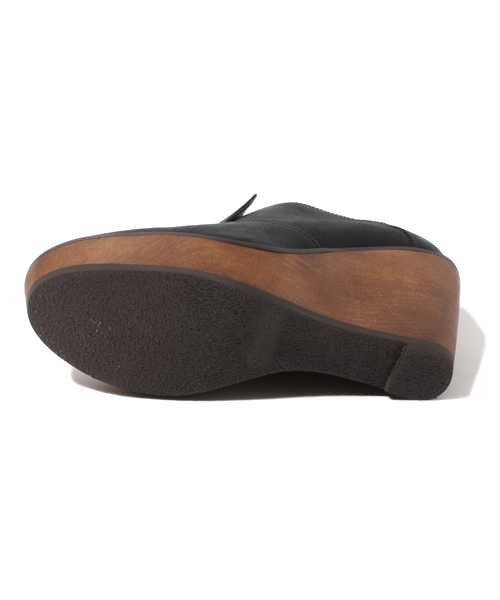 Another Edition(アナザーエディション)の「AE Wood WDG BTE95(ブーティ・レディース・ブラック/オリーブ・SMALL/MEDIUM/LARGE)」の4枚目の写真