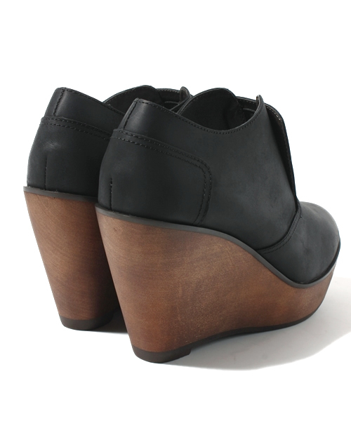 Another Edition(アナザーエディション)の「AE Wood WDG BTE95(ブーティ・レディース・ブラック/オリーブ・SMALL/MEDIUM/LARGE)」の5枚目の写真