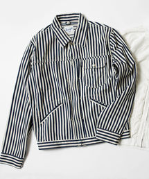Wrangler | Wrangler: 別注 ヒッコリー Gジャケット■(デニムジャケット)