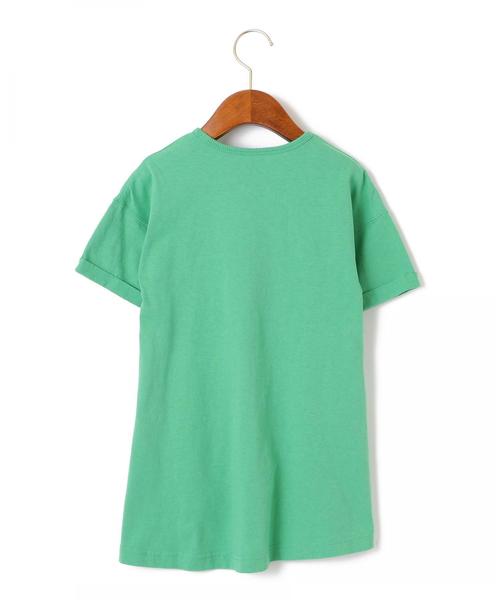 Champion（チャンピオン）の「【キッズ】別注 CHAMPION（チャンピオン）ワンピース（ワンピース・キッズ・ネイビー/ピンク/ケリー・120cm/130cm/100cm/110cm）」の7枚目の写真