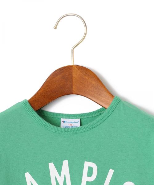 Champion（チャンピオン）の「【キッズ】別注 CHAMPION（チャンピオン）ワンピース（ワンピース・キッズ・ネイビー/ピンク/ケリー・120cm/130cm/100cm/110cm）」の6枚目の写真