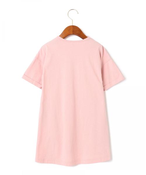 Champion（チャンピオン）の「【キッズ】別注 CHAMPION（チャンピオン）ワンピース（ワンピース・キッズ・ネイビー/ピンク/ケリー・120cm/130cm/100cm/110cm）」の14枚目の写真