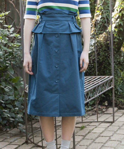 OLIVE des OLIVE（オリーブデオリーブ）の「コルセットベルトタイトスカート（スカート・レディース・ベージュ/レッド/グリーン・FREE）」の10枚目の写真