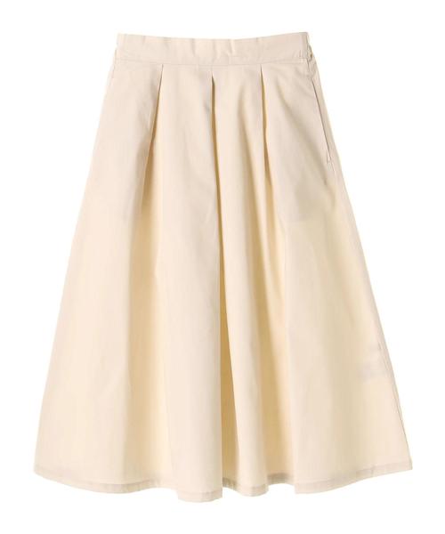 AMERICAN HOLIC（アメリカンホリック）の「・10col.フロントタックミディスカート（スカート・レディース・パープル/イエロー/ミント/ターコイズブルー/アイボリー/ピンク/ブラック/ストライプ/カーキ/ネイビー・FREE）」の11枚目の写真