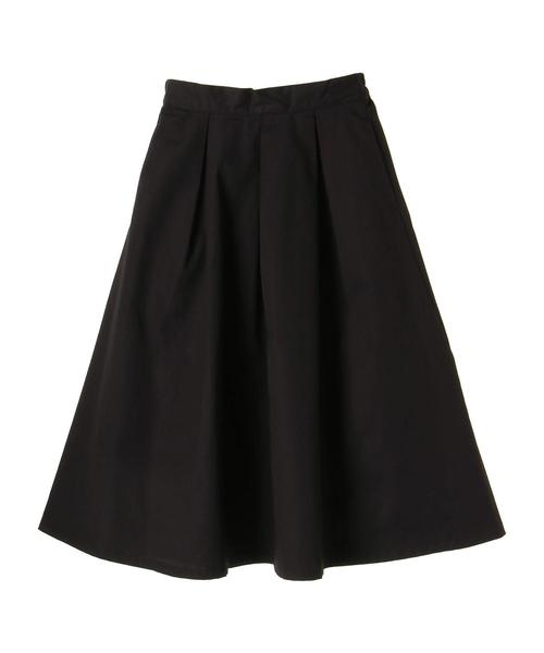 AMERICAN HOLIC（アメリカンホリック）の「・10col.フロントタックミディスカート（スカート・レディース・パープル/イエロー/ミント/ターコイズブルー/アイボリー/ピンク/ブラック/ストライプ/カーキ/ネイビー・FREE）」の12枚目の写真