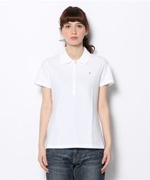 TOMMY HILFIGER | CHIARA STRECH PIQUE POLO (ポロシャツ)