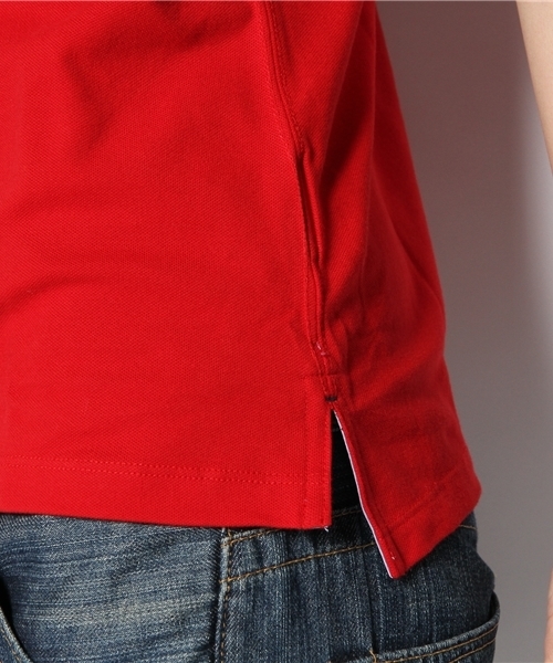 TOMMY HILFIGER(トミーヒルフィガー)の「CHIARA STRECH PIQUE POLO (ポロシャツ・レディース・ホワイト/ブラック/ブルー/ネイビー/イエロー/レッド・SMALL/MEDIUM)」の14枚目の写真